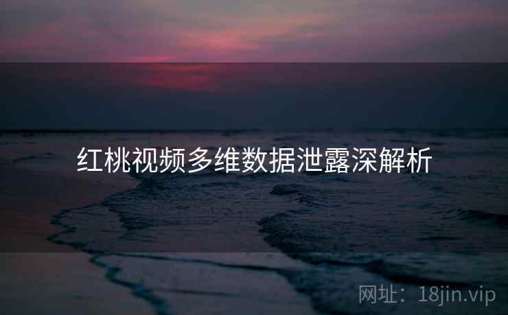 红桃视频多维数据泄露深解析